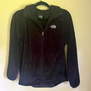 Black zip up North Face fleece